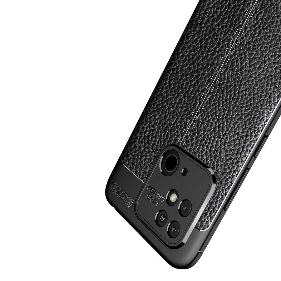 Xiaomi Redmi 10C Kılıf Zore Niss Silikon Kapak Lacivert