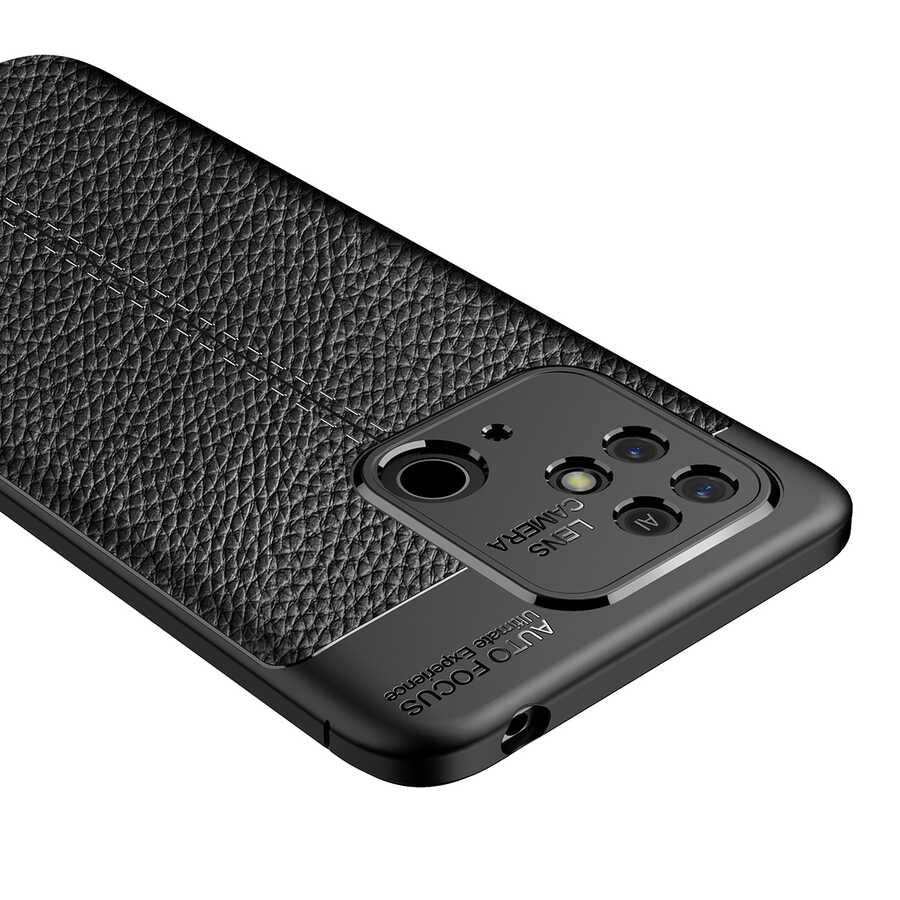 Xiaomi Redmi 10C Kılıf Zore Niss Silikon Kapak Lacivert