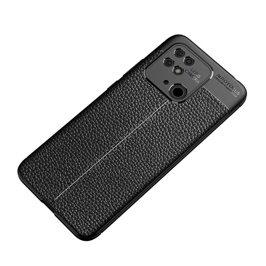 Xiaomi Redmi 10C Kılıf Zore Niss Silikon Kapak Lacivert