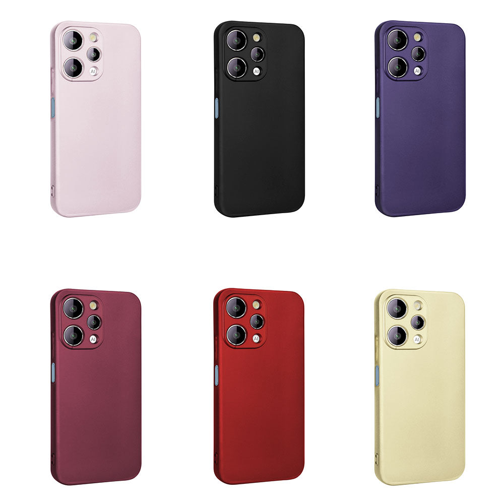 Xiaomi Redmi 12 Kılıf Zore Premier Silikon Kapak Gold