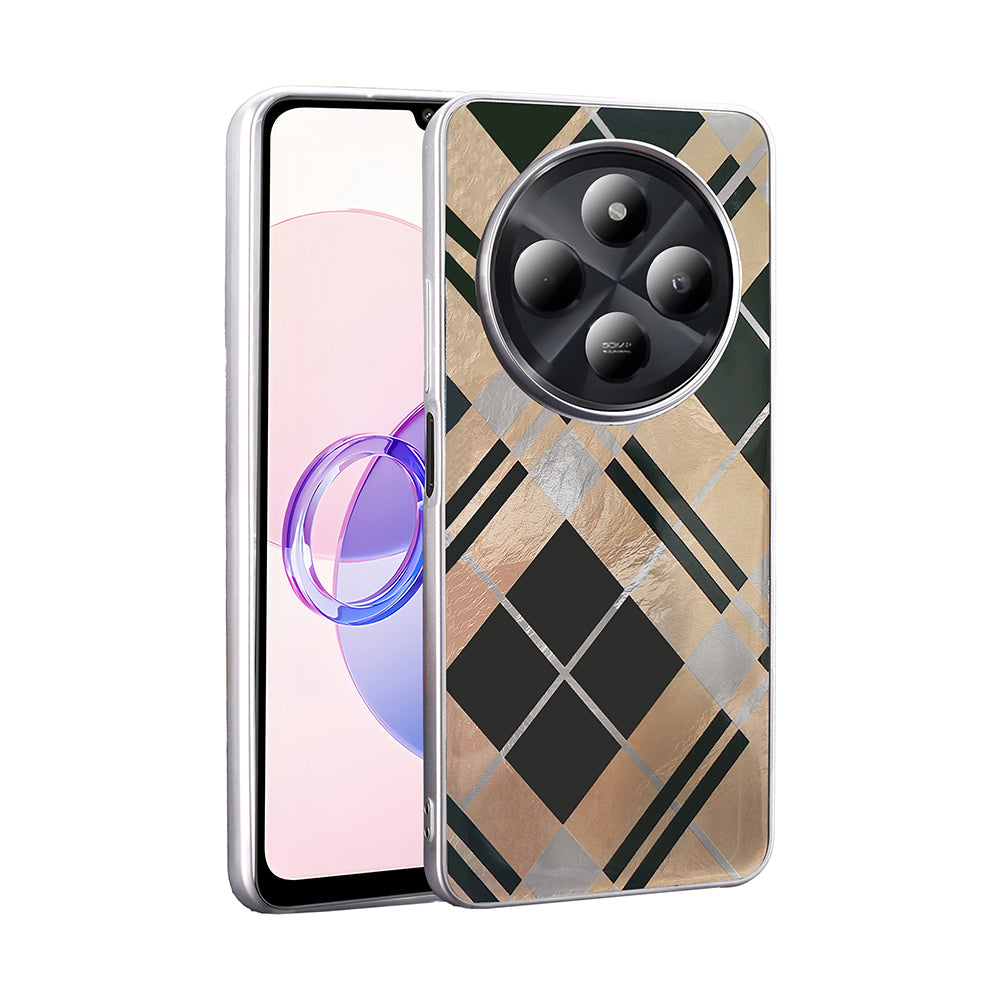 Xiaomi Redmi 14C 4G Kılıf Desenli Zore Mep Kapak Geometrik