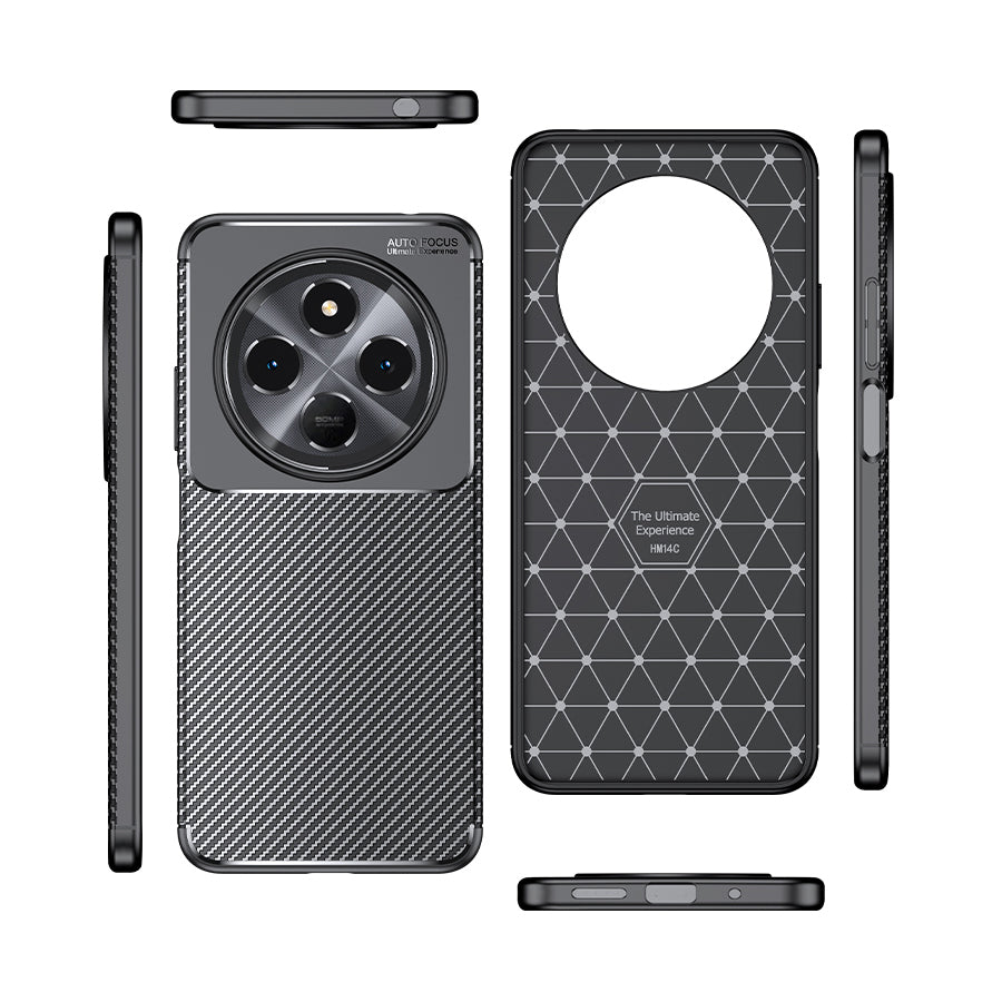 Xiaomi Redmi 14C 4G Kılıf Zore Negro Silikon Kapak Siyah