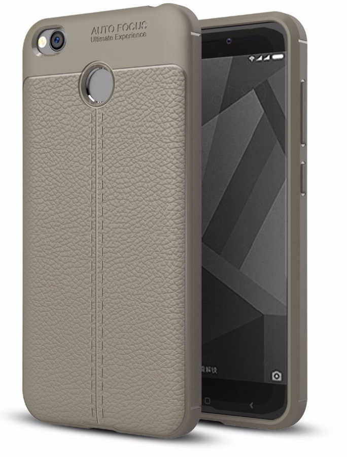 Xiaomi Redmi 4x Kılıf Zore Niss Silikon Kapak Gri
