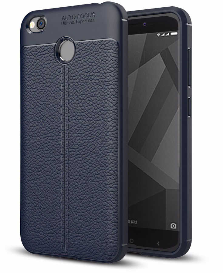 Xiaomi Redmi 4x Kılıf Zore Niss Silikon Kapak Lacivert