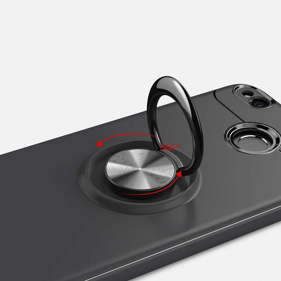 Xiaomi Redmi 4x Kılıf Zore Ravel Silikon Kapak Kırmızı