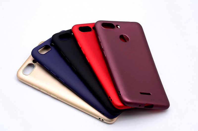Xiaomi Redmi 6 Kılıf Zore Premier Silikon Kapak Rose Gold