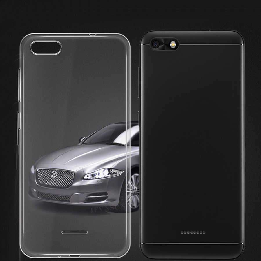 Xiaomi Redmi 6A Kılıf Zore Süper Silikon Kapak Renksiz