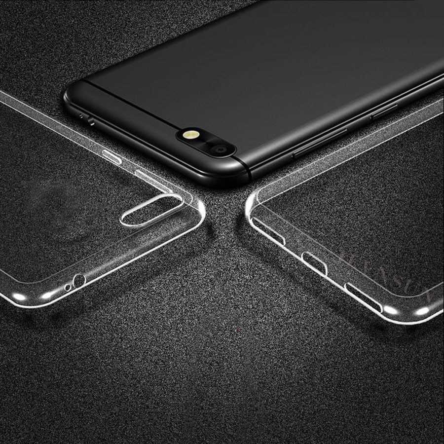 Xiaomi Redmi 6A Kılıf Zore Süper Silikon Kapak Renksiz