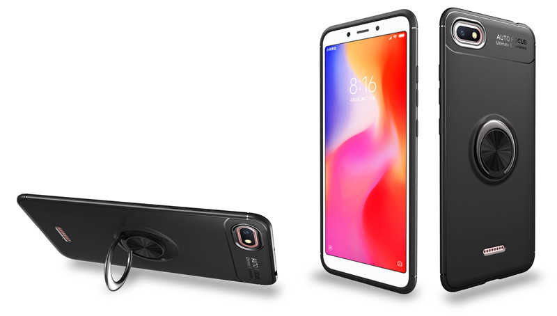 Xiaomi Redmi 6A Kılıf Zore Ravel Silikon Kapak Mavi