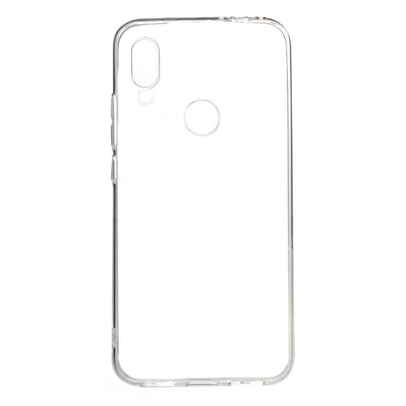 Xiaomi Redmi 7 Kılıf Zore Süper Silikon Kapak Renksiz