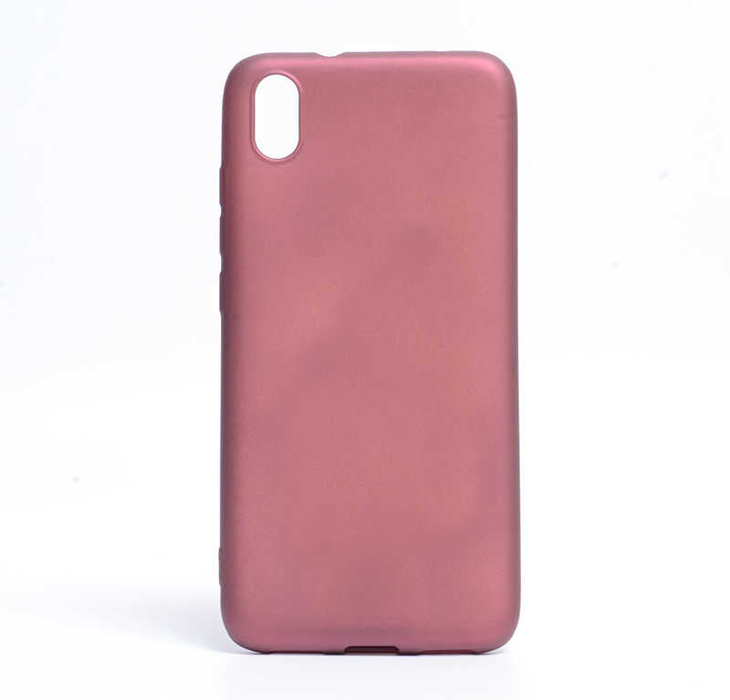 Xiaomi Redmi 7A Kılıf Zore Premier Silikon Kapak Rose Gold