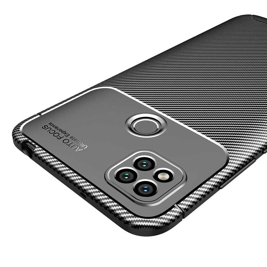 Xiaomi Redmi 9C Kılıf Zore Negro Silikon Kapak Lacivert