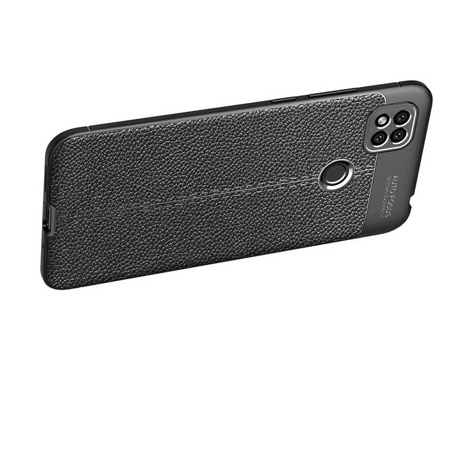 Xiaomi Redmi 9C Kılıf Zore Niss Silikon Kapak Siyah