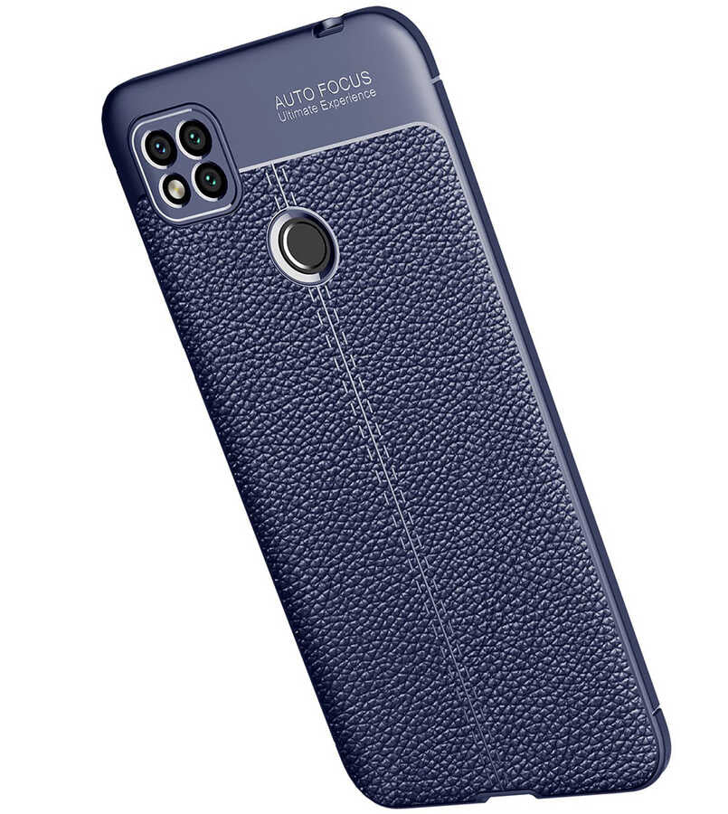 Xiaomi Redmi 9C Kılıf Zore Niss Silikon Kapak Siyah