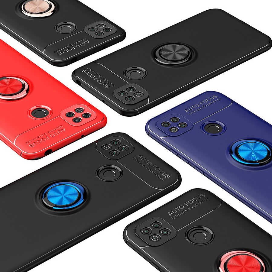 Xiaomi Redmi 9C Kılıf Zore Ravel Silikon Kapak Mavi
