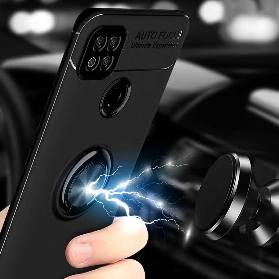 Xiaomi Redmi 9C Kılıf Zore Ravel Silikon Kapak Mavi