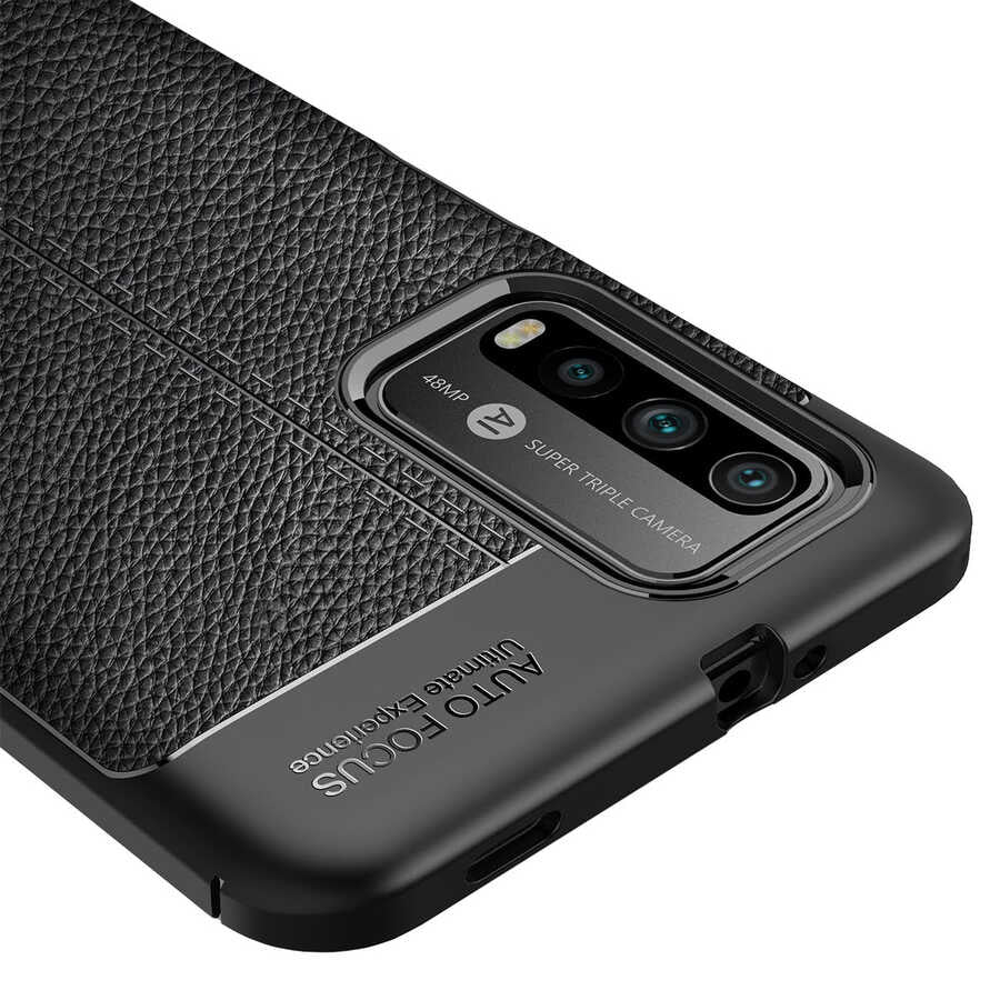 Xiaomi Redmi 9T Kılıf Zore Niss Silikon Kapak Lacivert
