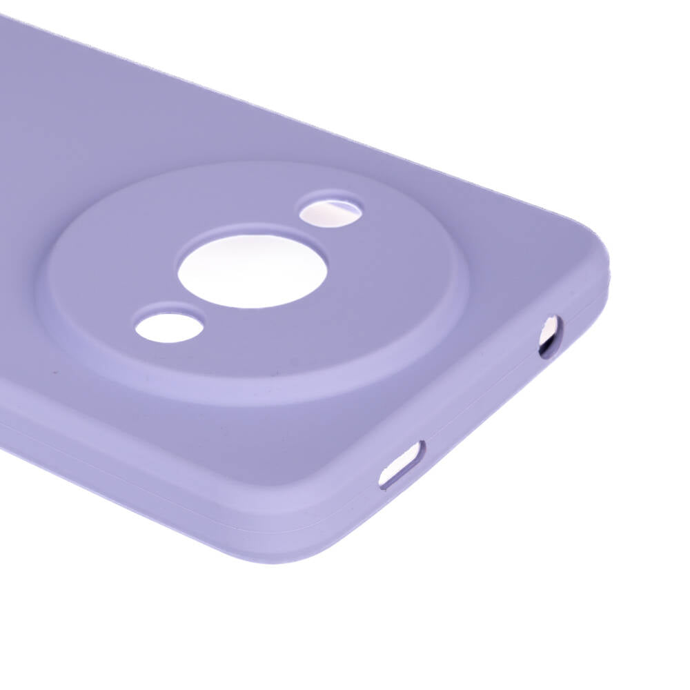 Xiaomi Redmi A3 4G 2024 Kılıf Zore Biye Silikon Lila