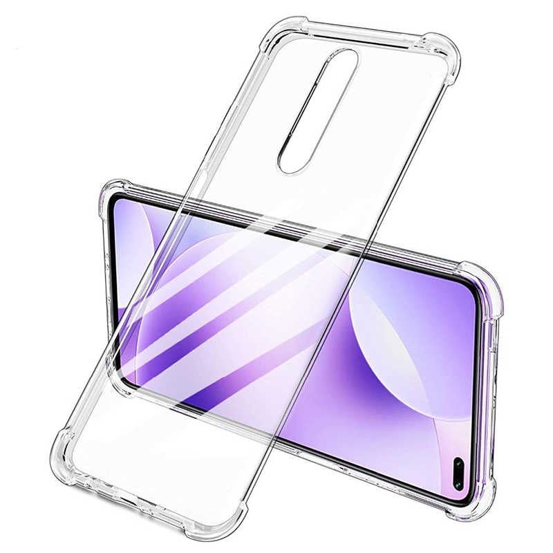 Xiaomi Redmi K30 Kılıf Zore Nitro Anti Shock Silikon Renksiz