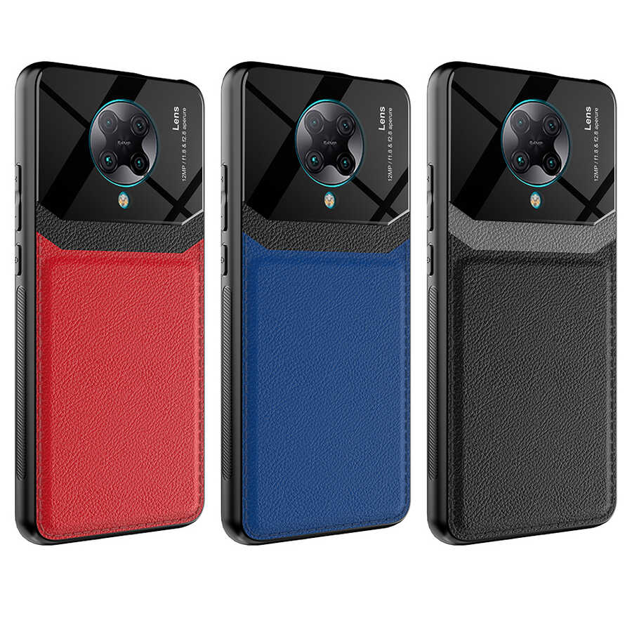 Xiaomi Redmi K30 Pro Kılıf Zore Emiks Kapak Siyah