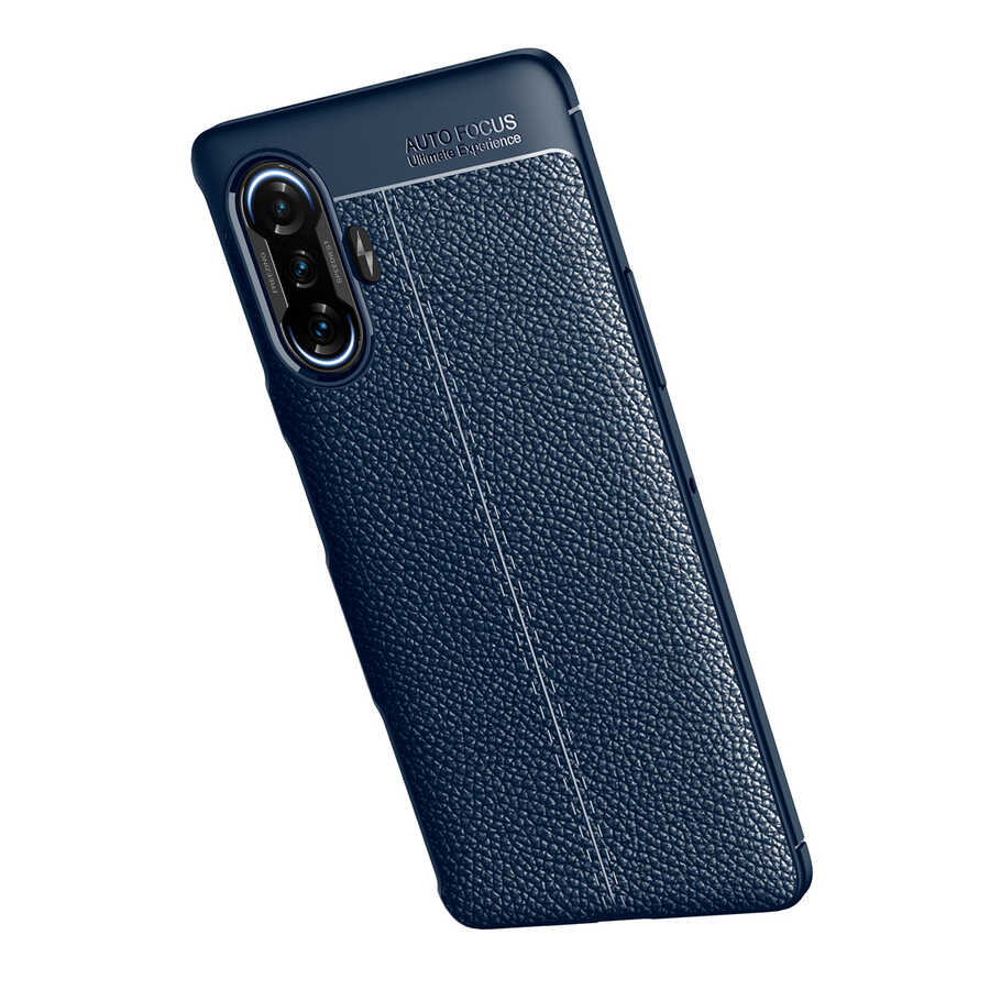 Xiaomi Redmi K40 Gaming Kılıf Zore Niss Silikon Kapak Lacivert