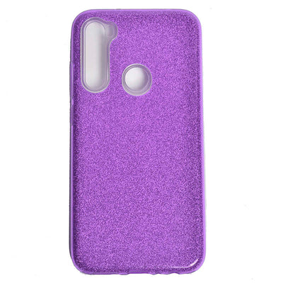 Xiaomi Redmi Note 8 Kılıf Zore Shining Silikon Mor