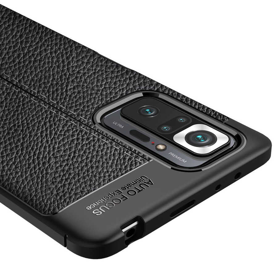 Xiaomi Redmi Note 10 Pro Kılıf Zore Niss Silikon Kapak Lacivert