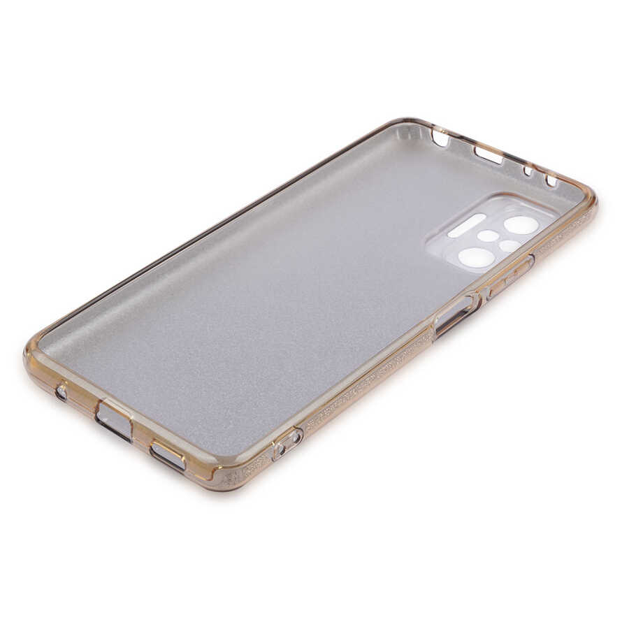 Xiaomi Redmi Note 10 Pro Kılıf Zore Shining Silikon Kırmızı