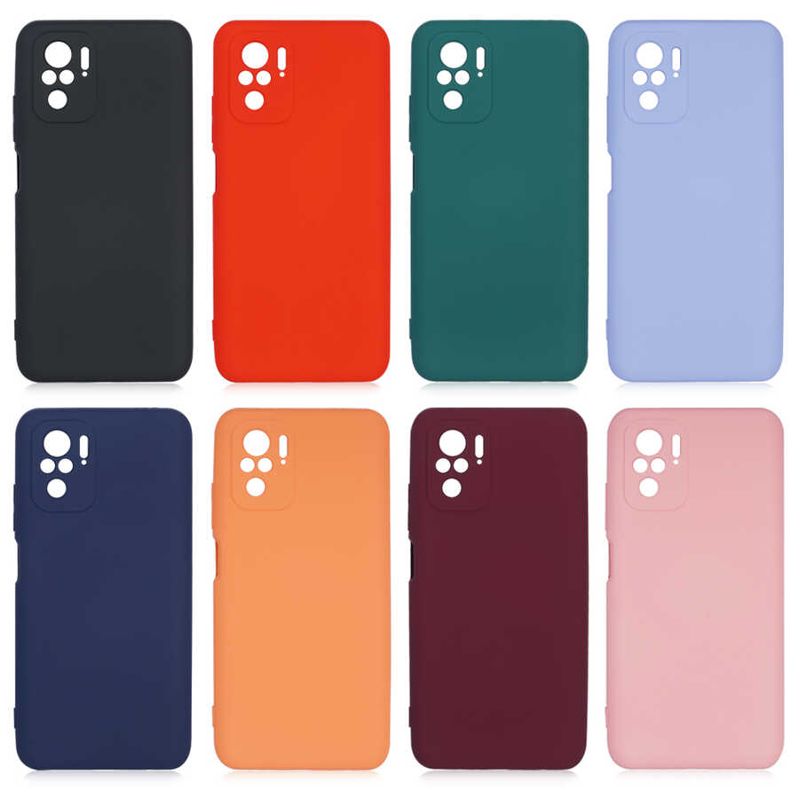 Xiaomi Redmi Note 10S Kılıf Zore Mara Lansman Kapak Lila