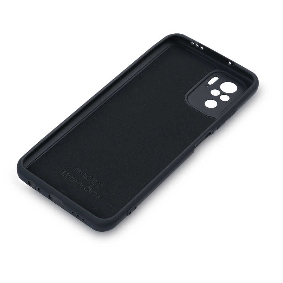 Xiaomi Redmi Note 10S Kılıf Zore Mara Lansman Kapak Koyu Mor