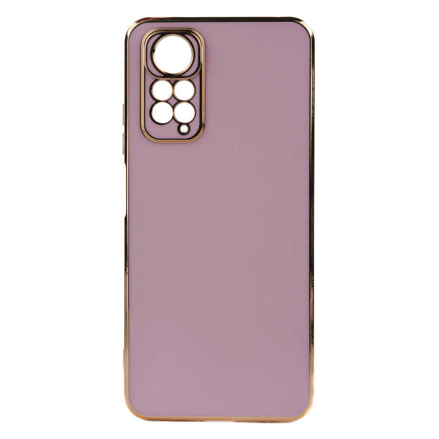 Xiaomi Redmi Note 11 Global Kılıf Zore Bark Kapak Mor