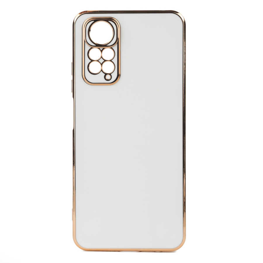 Xiaomi Redmi Note 11 Global Kılıf Zore Bark Kapak Beyaz