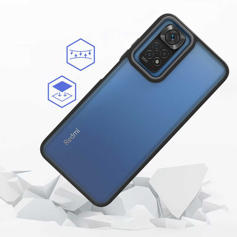 Xiaomi Redmi Note 11 Global Kılıf Zore Flora Kapak Yeşil