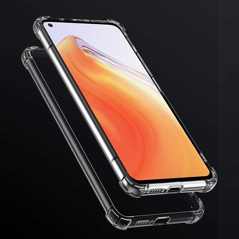 Xiaomi Redmi Note 11 Global Kılıf Zore Kamera Korumalı Nitro Anti Shock Silikon Renksiz