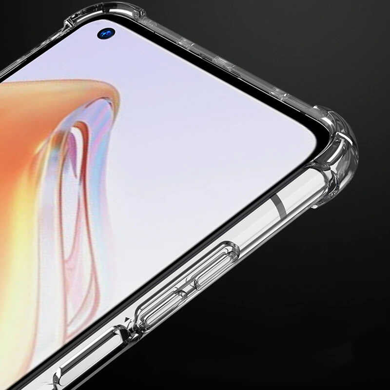 Xiaomi Redmi Note 11 Global Kılıf Zore Kamera Korumalı Nitro Anti Shock Silikon Renksiz