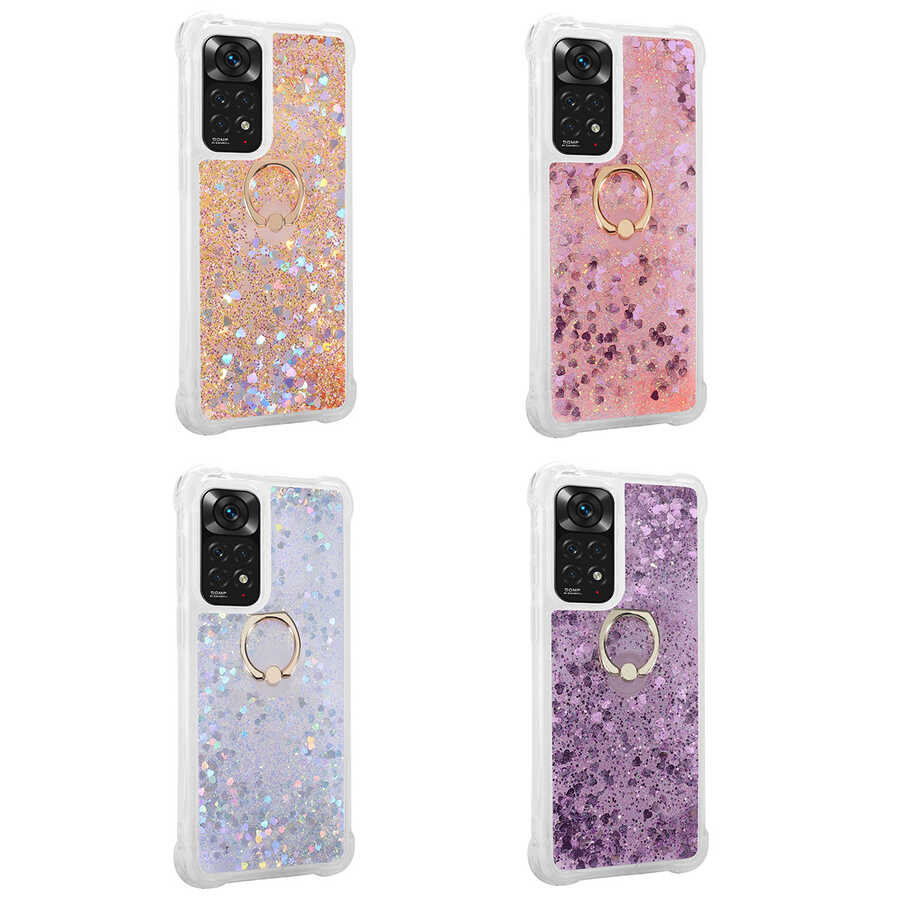 Xiaomi Redmi Note 11 Global Kılıf Zore Milce Kapak Gold