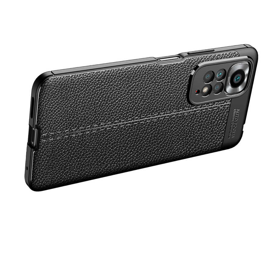 Xiaomi Redmi Note 11 Global Kılıf Zore Niss Silikon Kapak Siyah