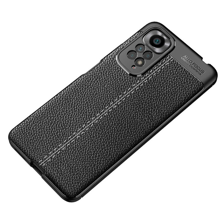 Xiaomi Redmi Note 11 Global Kılıf Zore Niss Silikon Kapak Lacivert