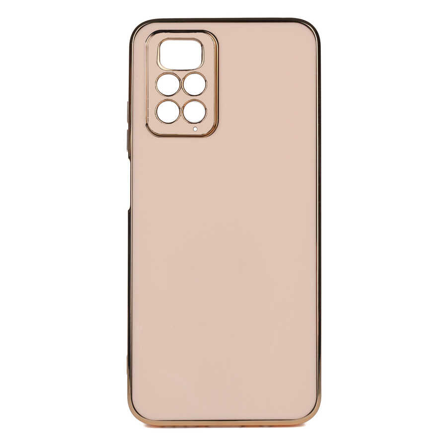 Xiaomi Redmi Note 11 Pro 5G Kılıf Zore Bark Kapak Rose Gold
