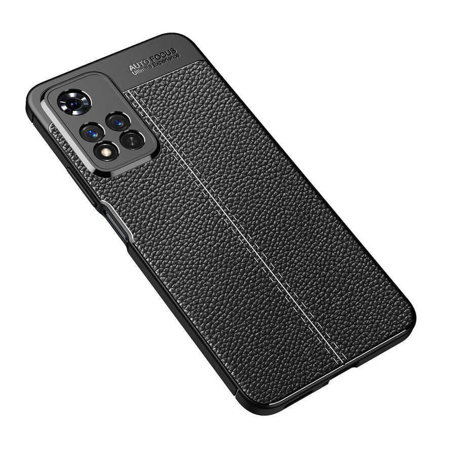 Xiaomi Redmi Note 11 Pro 5G Kılıf Zore Niss Silikon Kapak Siyah