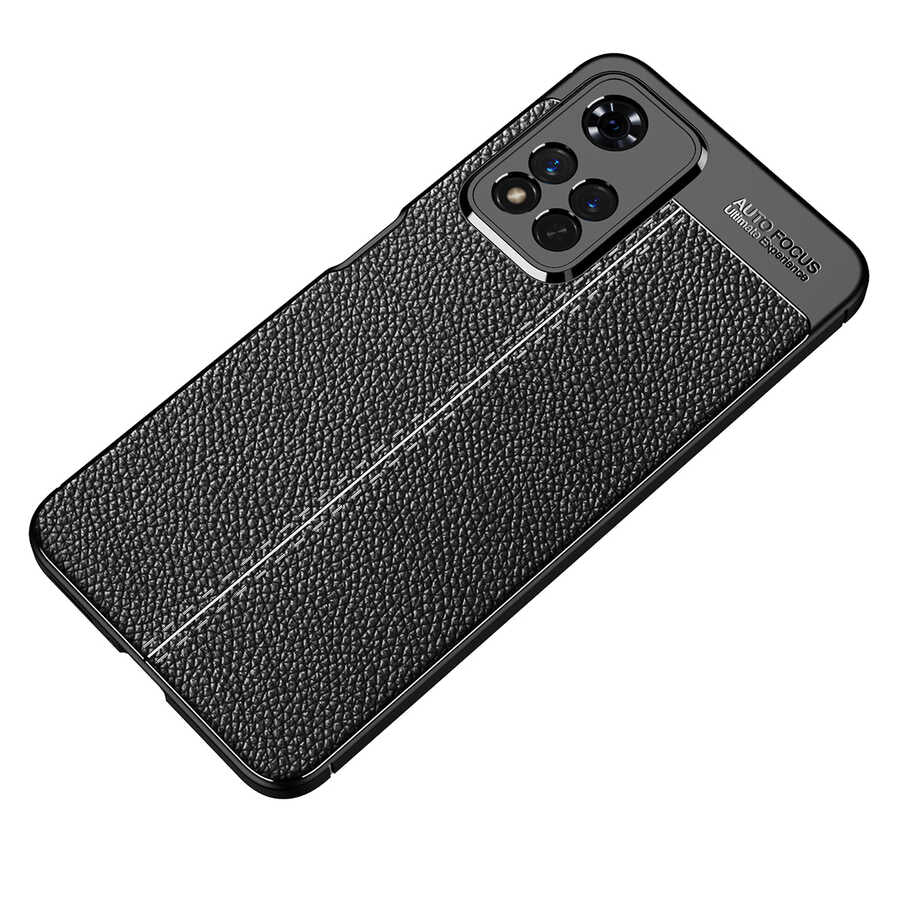 Xiaomi Redmi Note 11 Pro 5G Kılıf Zore Niss Silikon Kapak Siyah