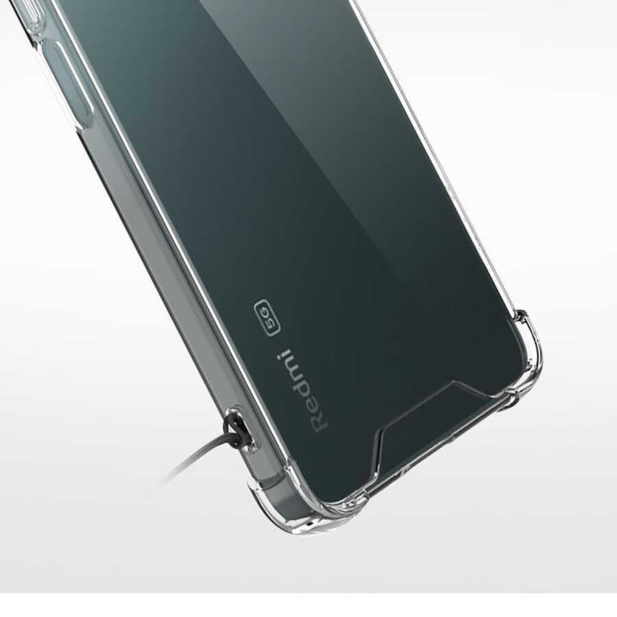 Xiaomi Redmi Note 11 Pro Plus 5G Kılıf Zore Nitro Anti Shock Silikon Renksiz