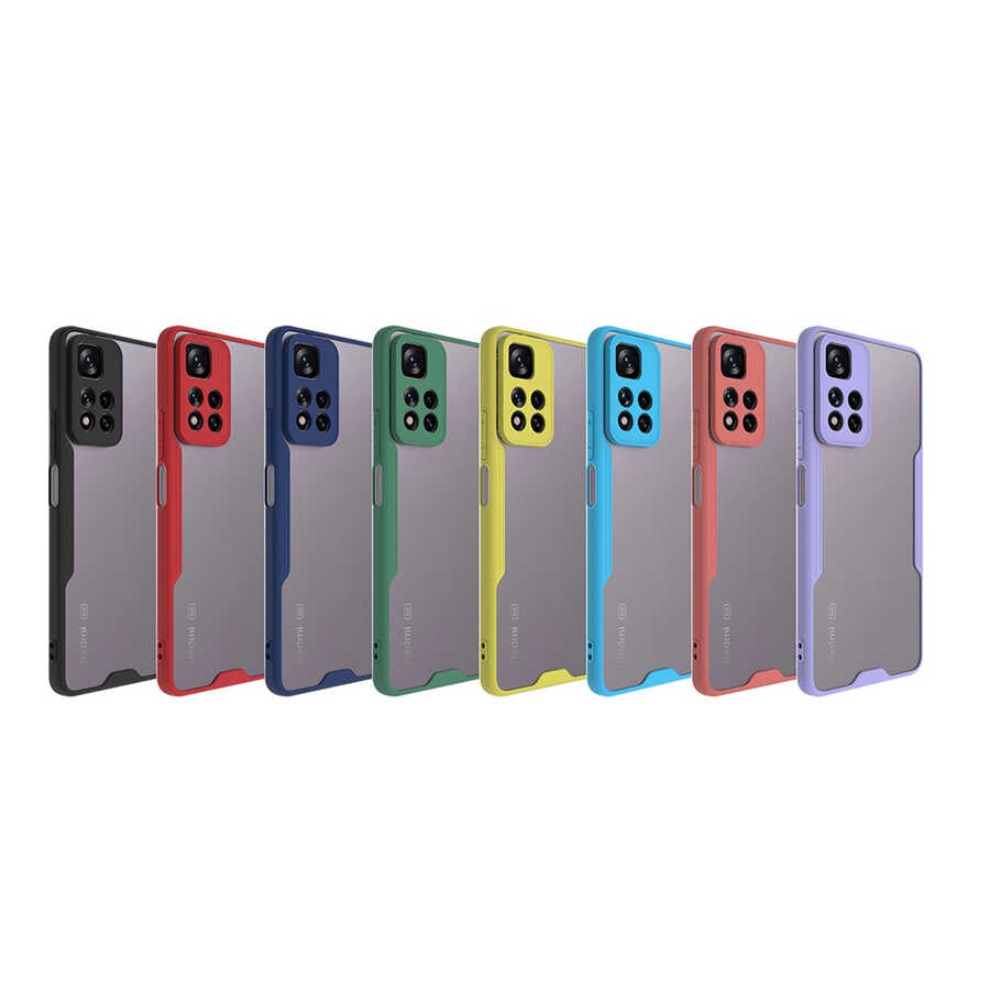 Xiaomi Redmi Note 11 Pro Plus 5G Kılıf Zore Parfe Kapak Pembe