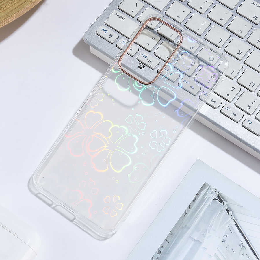 Xiaomi Redmi Note 11 Pro Plus 5G Kılıf Zore Sidney Desenli Sert Kapak Flower No3