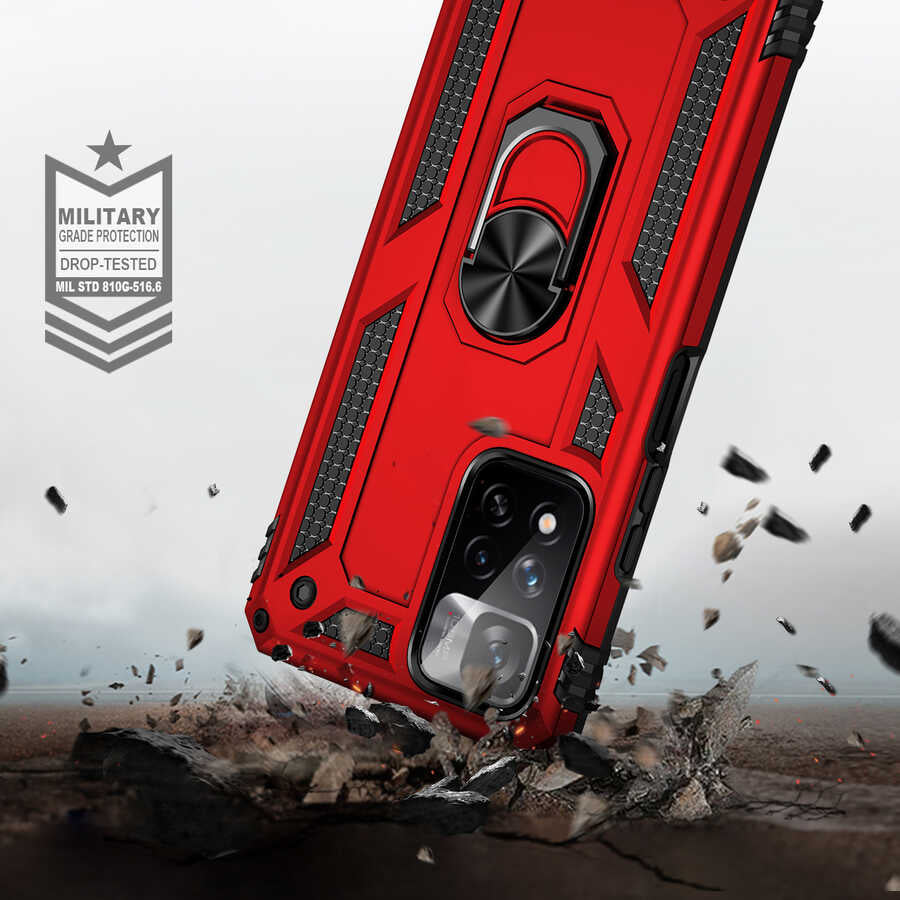 Xiaomi Redmi Note 11 Pro Plus 5G Kılıf Zore Vega Kapak Siyah