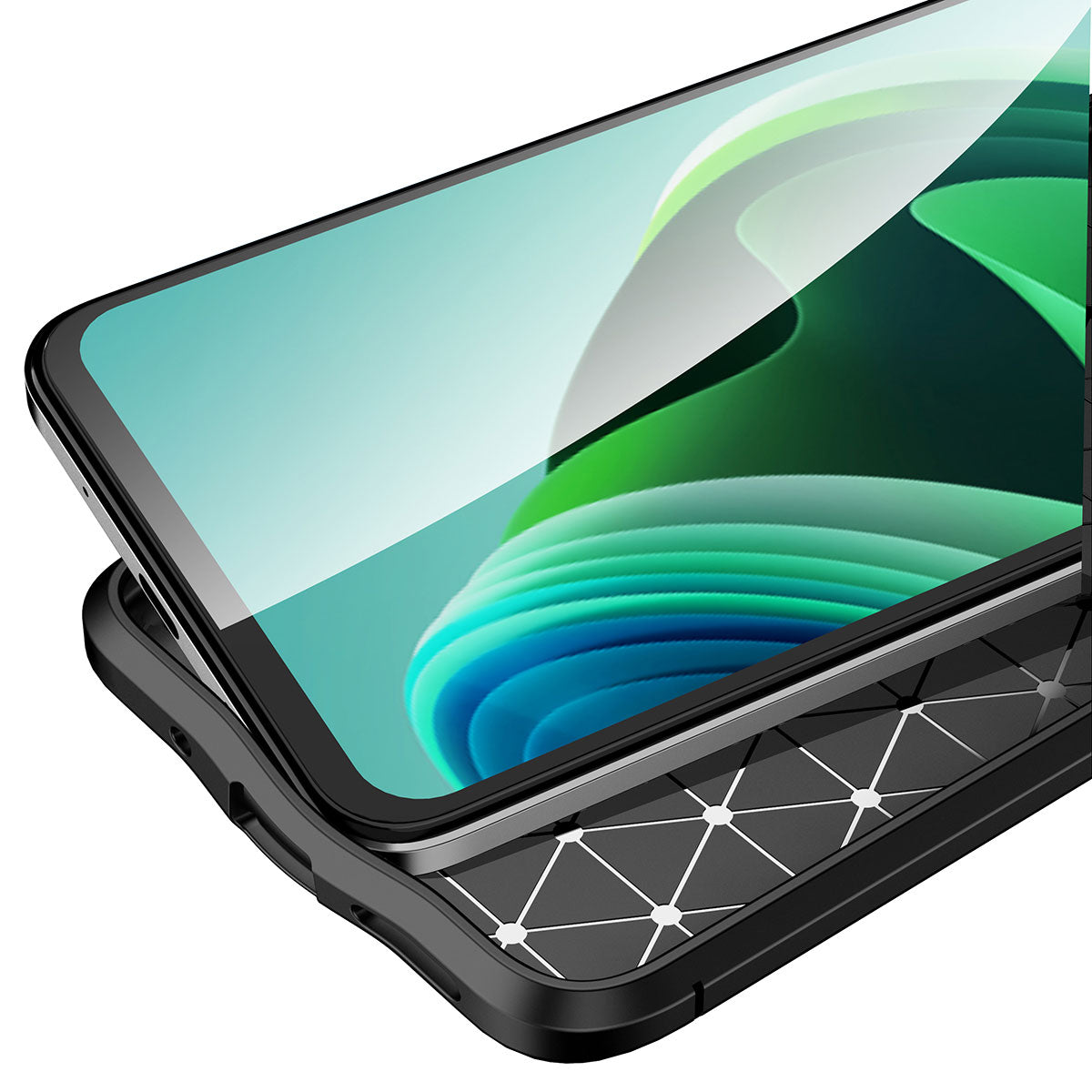 Xiaomi Redmi Note 11E Kılıf Zore Niss Silikon Kapak Siyah