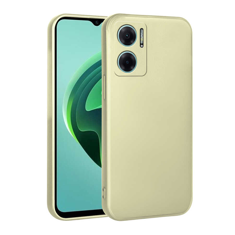 Xiaomi Redmi Note 11E Kılıf Zore Premier Silikon Kapak Mürdüm