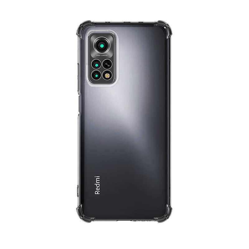 Xiaomi Redmi Note 11S Global Kılıf Zore Kamera Korumalı Nitro Anti Shock Silikon Renksiz