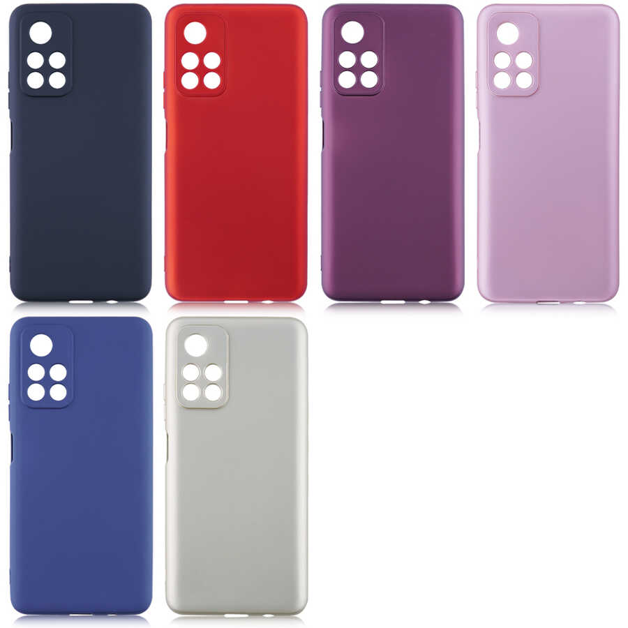Xiaomi Redmi Note 11T 5G Kılıf Zore Premier Silikon Kapak Saks Mavi