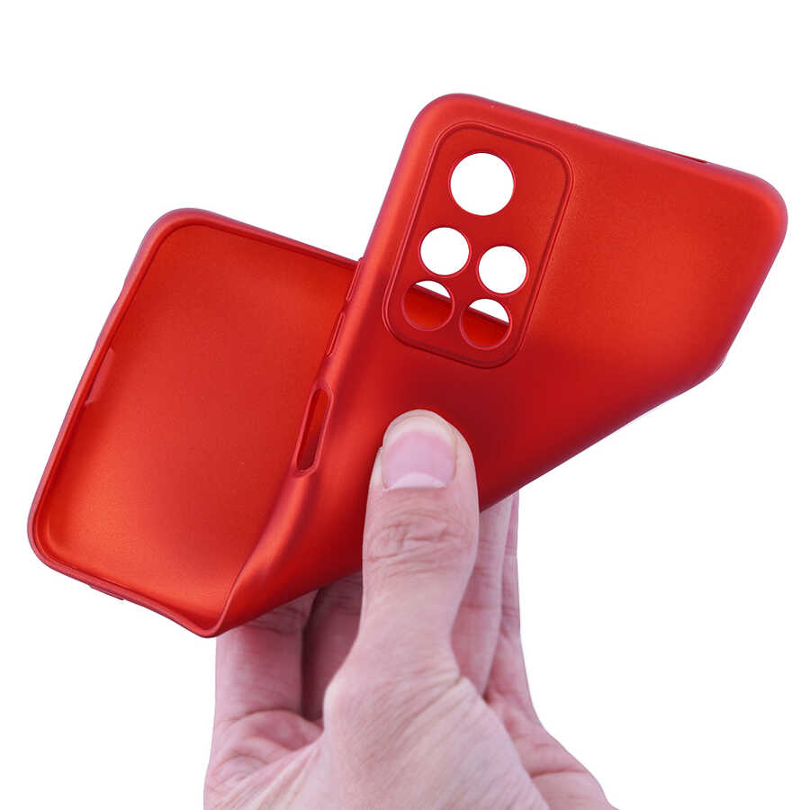 Xiaomi Redmi Note 11T 5G Kılıf Zore Premier Silikon Kapak Saks Mavi
